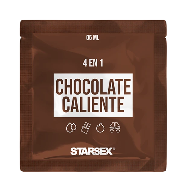 Lubricante | STARSEX - SACHET CHOCOLATE CALIENTE 5 mL Sexshop PuntoG Lubricante | STARSEX - SACHET CHOCOLATE CALIENTE 5 mL Sexshop PuntoG