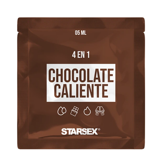 Lubricante | STARSEX - SACHET CHOCOLATE CALIENTE 5 mL