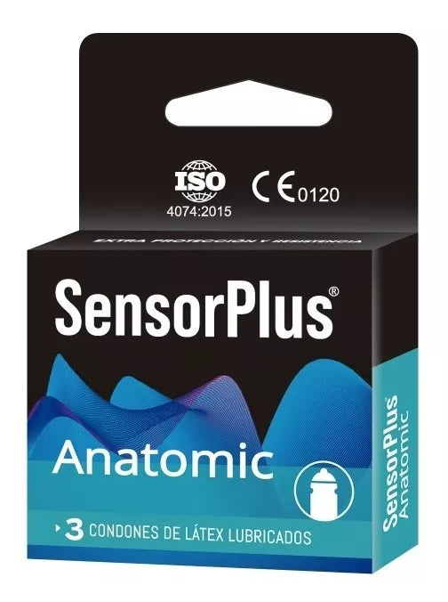 Preservativos Sensor Plus Anatomic