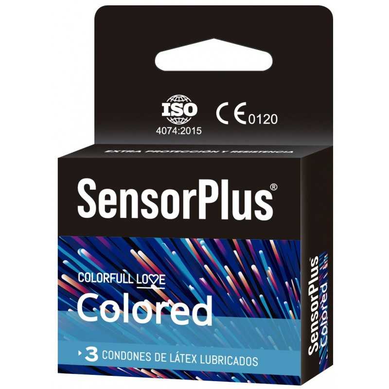 Preservativos Sensor Plus Colored